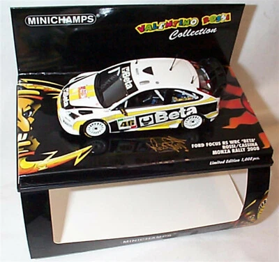 Ford Focus RS WRC Valentino Rossi Monza Rally 2008 Ltd Edition New - Image 1 of 2