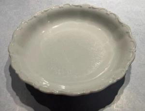 RARE!  Seltmann Weiden "Theresia White"  7.5" ROUND SOUP BOWLS-  W. Germany - Picture 1 of 7