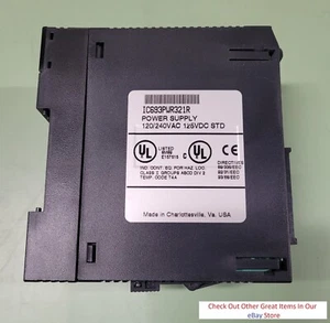 Fuente de alimentación GE FANUC IC693PWR321 120/240 VAC 125VDC STD 30W - Imagen 1 de 4