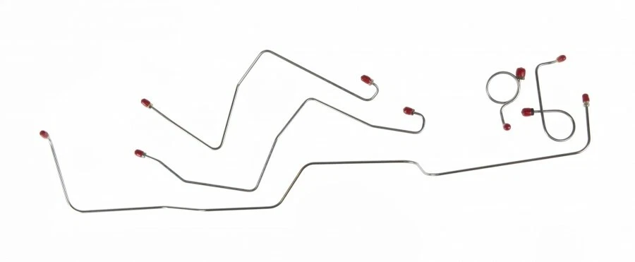 Tambor de líneas de freno delanteras Mustang antes del 1/02/1967 1967 ZKT6701 Foto 1 de 1