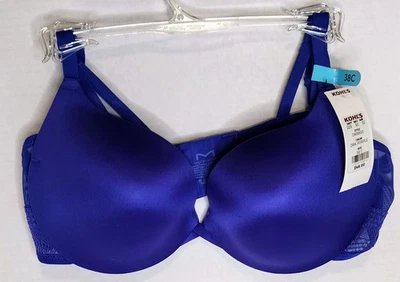 Sujetador push-up Maidenform Love the Lift DM9900 violeta Indgio 38C nuevo con etiquetas Foto 1 de 4