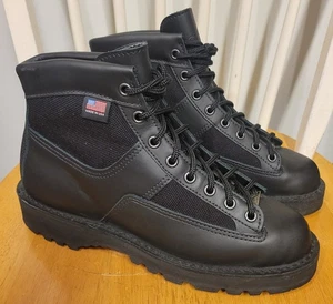Botas tácticas Danner para mujer 6" patrulla negras GTX GORE-TEX talla 8/hechas en EE. UU. - Imagen 1 de 7