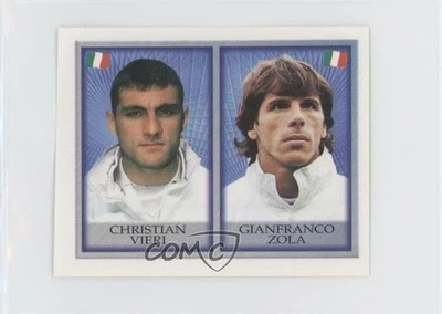 1998 Merlin's Official England Christian Vieri Gianfranco Zola #199 - Image 1 of 2