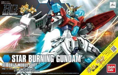 Bandai Gundam Build Fighters HGBF Star Burning Gundam HG 1/144 Model Kit - Image 1 of 4