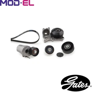 WATER PUMP + VRIBBED BELT SET KP36DPK1698 FOR BMW N47D20A/C/D/B M47D20 2.0L 4cyl - Picture 1 of 8
