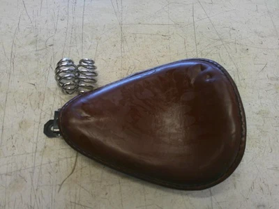 1999-2004 Kawasaki Vulcan vn1500 bobber style brown driver seat - Image 1 of 4