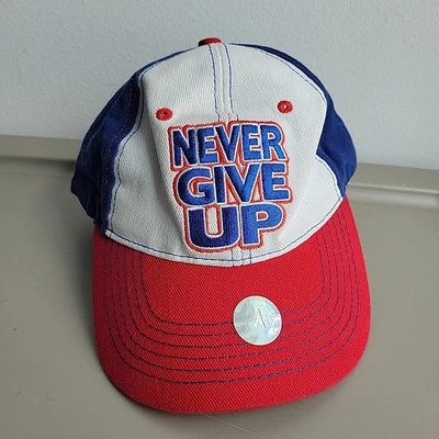 Кепка WWE John Cena Never Give Up Wrestling Y2K красно-бело-синяя U Can't See Me - Изображение 1 из 4
