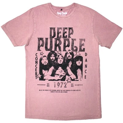 BITCRUNCHER Deep Purple 1972 Concert officiel T-shirt Hommes unisexe