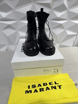 BOTAS ISABEL MARANT GHISO RANGERS NEGRAS TALLA 39 Foto 1 de 4