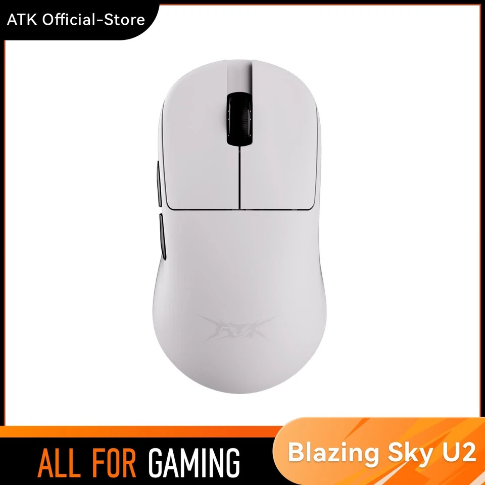 ATK Blazing Sky U2 Wireless Gaming Mouse 8KHz 42K DPI Lightweight Gaming Sensor - Image 1 of 4