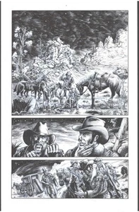 Forbidden Gallery #6 - Western Vampir Story Seite - Original Tinten - Bild 1 von 2