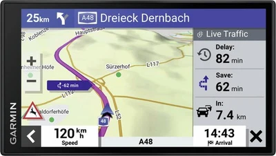 Garmin Navigationsgerät DriveSmart 66 EU GPS 15,2 cm Touch Screen +Freisprech - Bild 1 von 4