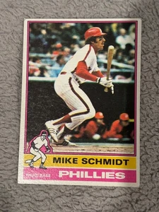 1976 Topps - Mike Schmidt #480 light crease VG+ .W40 - Picture 1 of 2