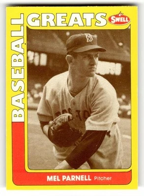 1991 Swell Baseball Greats #118 Mel Parnell - Image 1 of 2