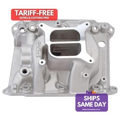 Edelbrock EDE5486 Dual Plane Aluminum Intake Manifold fits Buick V6 Performance - Image 1 of 4