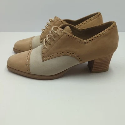 Tacones Oxford Aerosoles Heel Thyself 2 Tonos Beige Tostado 7M Foto 1 de 4
