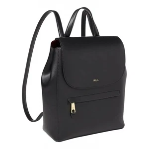 Lauren Ralph Lauren Dryden Leder Rucksack - Schwarz - Bild 1 von 4
