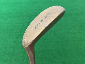 SLAZENGER B.51 PUTTER Right Handed Heel Shafted Blade NAPA Style 35" Length Used - Picture 1 of 5