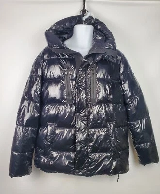 Michael Kors Black Puffer Jacket Water Resistant Shell Winterweight Size Large - Image 1 of 4