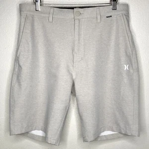 Hurley Mens Size 32” Hybrid Walking Board Shorts Zip Fly With Waist Pockets - Picture 1 of 12