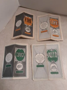 Vintage Stocks,Life ,Auto,Fire Certificates from 1960 Game of Life board game. - Picture 1 of 6