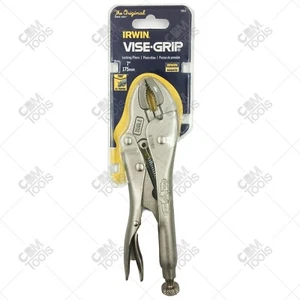 Vise-Grip 7WR 7" Long 1-1/2" Capacity Curved Jaw Locking Pliers w/ Wire Cutter - Picture 1 of 1