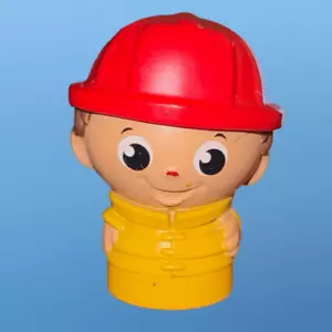 Figura de acción Mega Bloks Fire Truck Fireman Freddy 3" B22 - Imagen 1 de 6