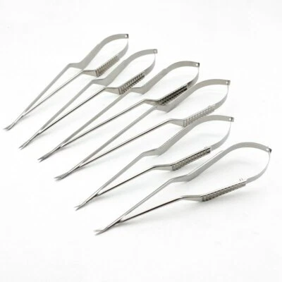 Stainless Steel Microsurgical Scissors neurosurgery scissors Micro Instruments - Image 1 of 4