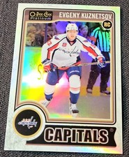 2014-15 OPC O-Pee-Chee Platinum White Ice /199 Evgeny Kuznetsov Rookie RC #183