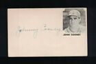 Johnny Cooney Brooklyn Dodgers Signed Vintage Index Card W/Our Coa