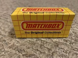 1990 Matchbox Red Alfa Romeo SZ MB 15 BOX Only - Picture 1 of 7