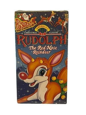 Rudolph the Red-Nosed Reindeer VHS 1992 Release SEALED - Image 1 of 4