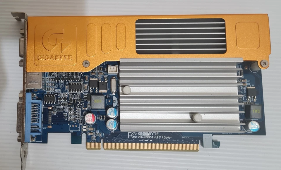 Gigabyte NVIDIA 8400 GS 512MB DDR2 PCI-E VGA DVI Win GPU  - Image 1 of 4