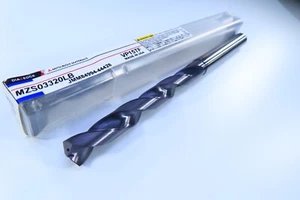 MITSUBISHI MZS03320LB SOLID CARBIDE .3320" VP15TF WITH COOLANT DRILL THRU HOLES - Picture 1 of 5
