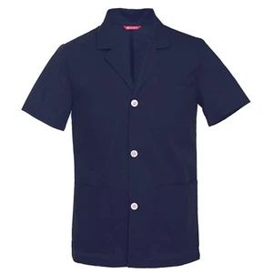 Men's 31 Inch Consultation Short Sleeve Lab Coat - Picture 1 of 60