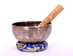 5 inches palm size full moon singing bowls - Tibetan sound healing bowls - yoga - Picture 1 of 5