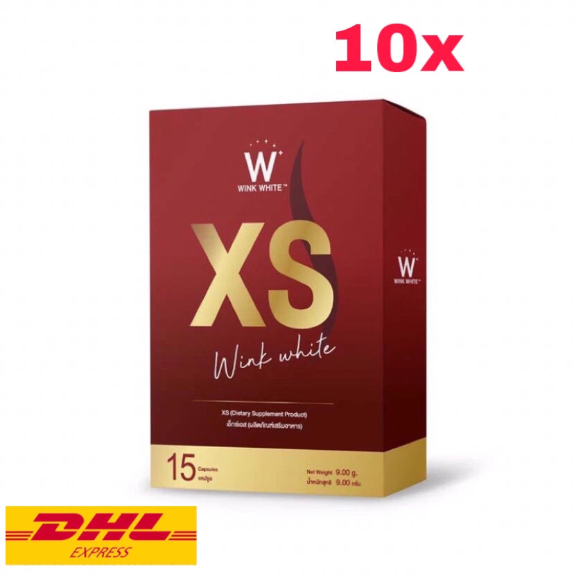 6x Wink White XS Dietary Supplement Weight Control Reduce Excess Fat 90 Capsules