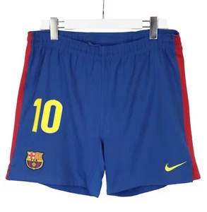 NIKE FCB Shorts Men's MEDIUM Elastic Waist Mesh Inside Sports Blue - Picture 1 of 11
