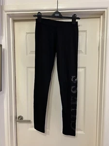 BNWT Black Guess Leggings Age 16 Years - Foto 1 di 1