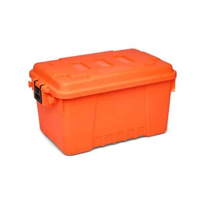 Plano Sportsman's Trunk, Blaze Orange, 14-Gallon Lockable Storage Box,Plastic - Picture 1 of 3