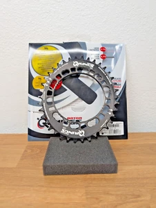 Rotor QX1 Oval Chain Ring - 11spd -38T - BCD 110x5 - Aero - Black - New - Picture 1 of 3