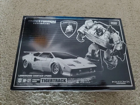 AUTHENTIC Takara Tomy Transformers Masterpiece MP-12T TIGERTRACK Lamborghini New Cover