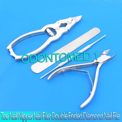 Alimentador de uñas para dedos de los pies lima de uñas de doble extremo podología, BTS-90 Foto 1 de 3