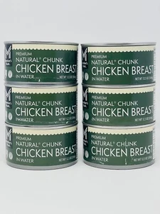6 Member’s Mark Premium Natürliche Hähnchenbrust in Wasser 12,5 oz/354g Neu - Bild 1 von 5