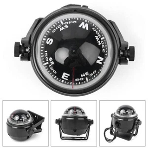 ABS Kunststoff Elektronik Auto Schwarz Kompass Schrauben Pick Kleber Marine Boot - Bild 1 von 8