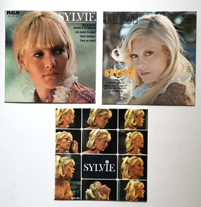 SYLVIE VARTAN 3 X 45 RPM EP LOUP/IL Y A DEUX FILLES EN MOI/ON A TOUTES BESOIN - Imagen 1 de 2
