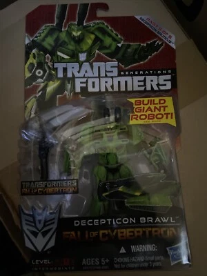 TRANSFORMERS Generations Fall Of Cybertron FOC Deluxe Class Decepticon Brawl Nuevo Foto 1 de 2
