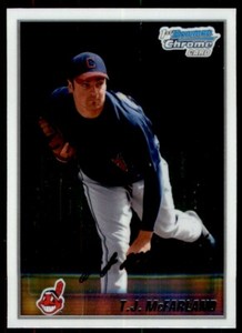 2010 Bowman Chrome Prospects T.J. McFarland Rookie Cleveland Indians #BCP181