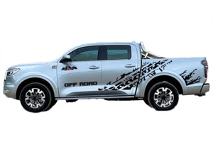 Graphics Tire Tracks Car Sticker For Toyota Tundra Hilux Mountain Off Road Decal - Imagen 1 de 7