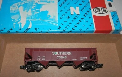 Con-Cor N Scale 40' Southern 75045 3-Bay Hopper #1651-L - Image 1 of 4